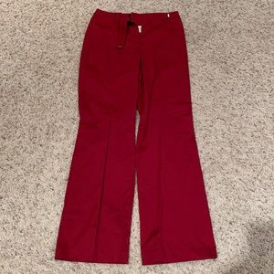 NWT red Woman’s pants